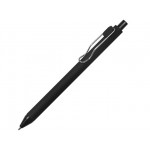 Ручка пластиковая шариковая «Clip», софт-тач черный