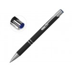 Ручка металлическая шариковая «Legend Mirror Gum» soft-touch черный/синий