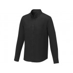Рубашка «Pollux» мужская с длинным рукавом черный