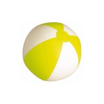 SUNNY Мяч пляжный надувной, белый, 28 см, ПВХ Желтый
