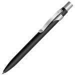 ALPHA, ручка шариковая, зеленый/хром, металл Черный