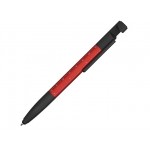 Ручка-стилус пластиковая шариковая «Multy» красный/черный