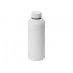 Вакуумная термобутылка с медной изоляцией  «Cask», soft-touch, 500 мл белый