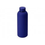 Вакуумная термобутылка с медной изоляцией  «Cask», soft-touch, 500 мл синий