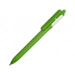 Ручка пластиковая шариковая «Пинсон» зеленый/белый