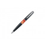 Ручка шариковая «Libra» черный/оранжевый/серебристый