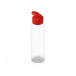 Бутылка для воды «Plain 2» прозрачный/красный