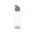 Бутылка для воды «Plain 2» прозрачный/серый