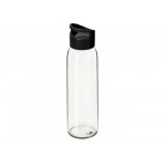 Стеклянная бутылка  «Fial», 500 мл прозрачный/черный