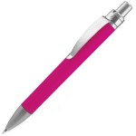 FUTURA, ручка шариковая, красный/хром, пластик/металл Розовый