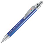 FUTURA, ручка шариковая, красный/хром, пластик/металл Синий