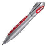 GALAXY, ручка шариковая, красный/хром, пластик/металл Красный