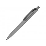 Ручка пластиковая шариковая Prodir DS8 PRR «софт-тач» серый