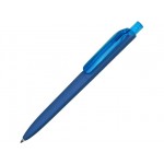 Ручка пластиковая шариковая Prodir DS8 PRR «софт-тач» синий