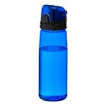 Бутылка для воды FLASK, 800 мл, 25,2х7,7см, красный, пластик Синий