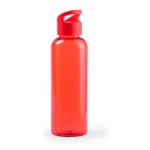 Бутылка для воды LIQUID, 500 мл, 22х6,5см, зеленый, пластик rPET Красный