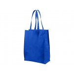 Ламинированная сумка для покупок, средняя, 80 г/м2 ярко-синий