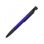 Ручка-стилус металлическая шариковая «Multy» темно-синий/черный