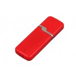 USB 2.0- флешка на 4 Гб с оригинальным колпачком красный