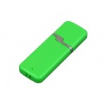 USB 2.0- флешка на 4 Гб с оригинальным колпачком зеленый