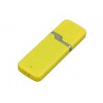 USB 2.0- флешка на 4 Гб с оригинальным колпачком желтый