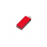 USB 2.0- флешка мини на 8 Гб с мини чипом в цветном корпусе красный