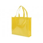 Ламинированная сумка для покупок желтый