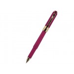 Ручка пластиковая шариковая «Monaco» пурпурный/золотистый