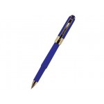 Ручка пластиковая шариковая «Monaco» сине-фиолетовый/золотистый