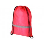 Рюкзак «Oriole» со светоотражающей полосой красный