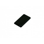 USB 2.0- флешка на 16 Гб в виде пластиковой карточки черный