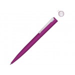 Ручка шариковая металлическая «Brush Gum», soft-touch розовый