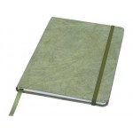 Блокнот A5 «Breccia» с листами из каменной бумаги зеленый