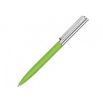 Ручка металлическая шариковая «Bright GUM» soft-touch с зеркальной гравировкой зеленое яблоко