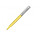 Ручка металлическая шариковая «Bright GUM» soft-touch с зеркальной гравировкой желтый