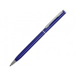 Ручка металлическая шариковая «Атриум» темно-синий/серебристый