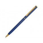 Ручка металлическая шариковая «Жако» синий/золотистый
