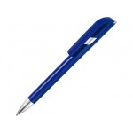 Ручка пластиковая шариковая «Атли» синий/серебристый