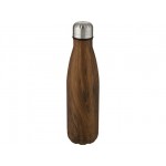Бутылка «Cove» с вакуумной изоляцией и деревянным принтом дерево