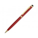 Ручка-стилус шариковая «Голд Сойер» красный/золотистый/черный