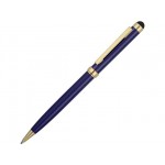 Ручка-стилус шариковая «Голд Сойер» синий/золотистый/черный