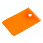 Пакетик для флешки оранжевый