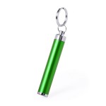 Брелок BIMOX с фонариком, зелёный, пластик, 8,5*d-1,4см Зеленый