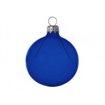 Стеклянный шар на елку «Fairy tale», 6 см синий полупрозрачный