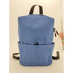 Рюкзак BASIC, бордовый меланж, 27x40x14 см, oxford 300D Синий