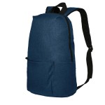 Рюкзак BASIC, бордовый меланж, 27x40x14 см, oxford 300D Тёмно-синий
