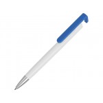 Ручка-подставка «Кипер» белый/голубой