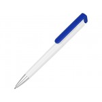 Ручка-подставка «Кипер» белый/синий/серебристый