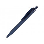 Ручка пластиковая шариковая Prodir QS 20 PRT «софт-тач» синий