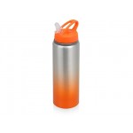 Бутылка «Gradient» оранжевый/серебристый